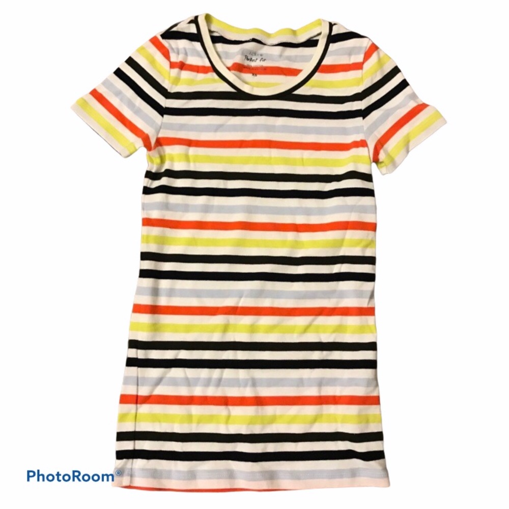 J. Crew Perfect Fit Cotton Short Sleeve Tee